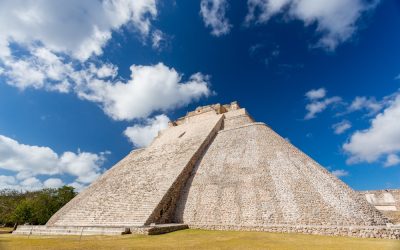 The Pyramid of the Soothsayer at Uxmal