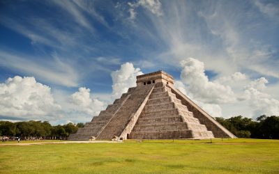 La pirámide de Kukulcán en México