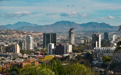 Panoramic view of Tijuana