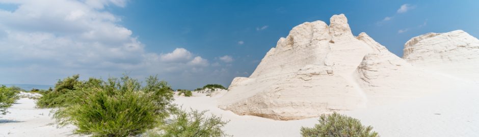 Gypsum Dunes in Mexico