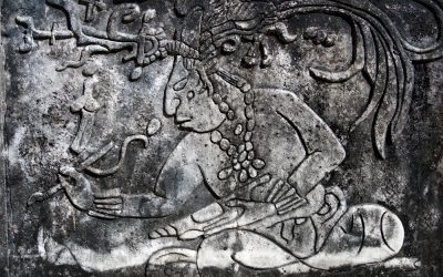 Representación dios azteca