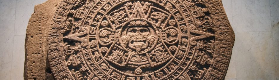 Aztec symbolic monolith