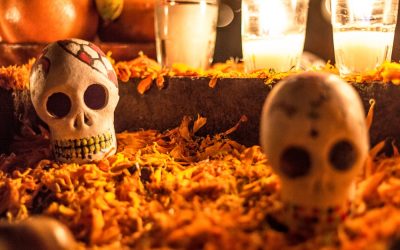 Tradiciones mexicanas como el Día de Muertos en México