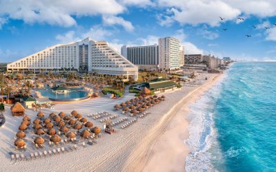 Zona Cancún con hoteles